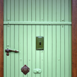 Porte d'Entrée : Harmonie Architecturale et Sécurité Renforcée Mericourt